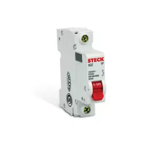 SDZD61C32 BREAKER SERIES DZ61 32A 1P CURVA C 6kA STECK / NUEVO - Imagen 1 de 3