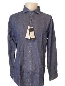 Matinique 'Trostol BCW' Dark Denim Button Down Shirt, Men's Size XL, NWT - Picture 1 of 5