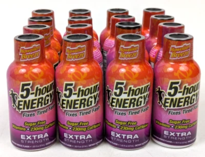 5 Hour Energy Shot Extra Strength Hawaiian Breeze ~ Lot Pack of 16 ~ EXP 01/2026 - Image 1 of 2