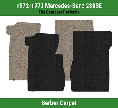 Lloyd Berber Front Row Carpet Mats for 1972-1973 Mercedes-Benz 280SE  - Image 1 of 4