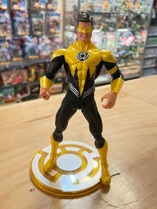 HAL JORDAN YELLOW LANTERN BLACKEST NIGHT SDCC 2009 EXCLUSIVE 7" FIGURE GREEN - Picture 1 of 6