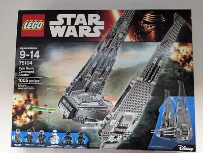 LEGO 75104 Kylo Ren's Command Shuttle - Factory Sealed Box RETIRED  - Image 1 of 4