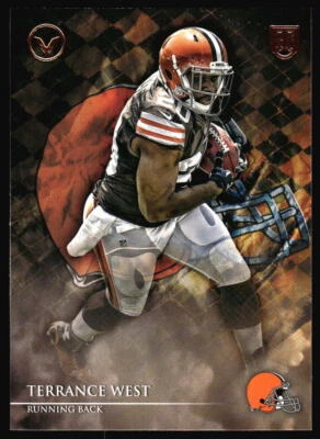 2014 Topps Valor Terrance West Rookie #115 Cleveland Browns - Image 1 of 2
