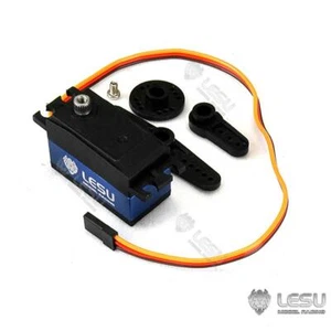 Servo engranaje metálico LESU 14KG para hágalo usted mismo 1/14 RC tractor camión coche para modelo TAMIYA - Imagen 1 de 7