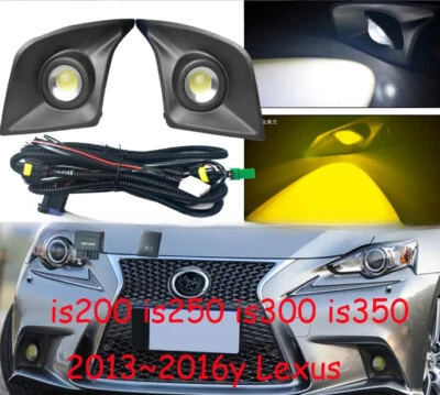 PARA 2013-2016 Lexus is200 is250 is300 is350 luces de circulación diurna luces antiniebla LED Foto 1 de 4