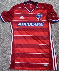 MLS FC Dallas adidas Mauro Diaz Home Soccer Jersey Signatures Advocare - Picture 1 of 23