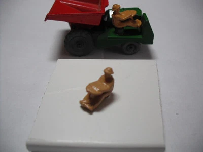 Caixa de fósforos vintage nº 2B MUIR HILL DUMPER. Driver pintado fundido. SOMENTE driver. - Imagem 1 de 3