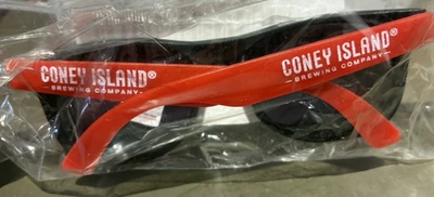 Coney Island Brewing Company 太阳镜广告/促销眼镜全新带标签罕见 — 第 1/4 张图片