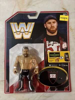 RARO WWE Retro Mattel Sami Zayn Lucha Figura Nuevo y Sellado WWF Foto 1 de 4