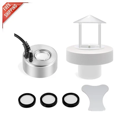 Niebla ultrasónica 350 ml/h con protector contra salpicaduras para agua elegante... Foto 1 de 4