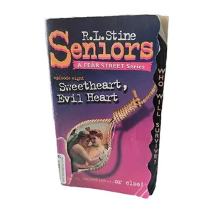 R. L. Stine Fear Street Seniors Book #8 Sweetheart Evil Heart - Picture 1 of 4