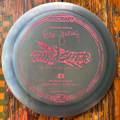 Discraft Z Thrasher Valerie Jenkins 4x Tour Series PFN Disc Golf 173 Grams - Image 1 of 3