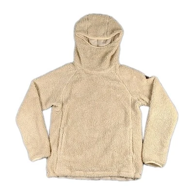 Pullover con capucha Burton Lynx Sherpa polar para mujer talla pequeña marfil para exteriores Foto 1 de 4