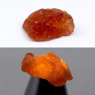 5.84ct  Vivid Mandarin Orange Spessartite Garnet - Natural Facet Grade  - Image 1 of 4