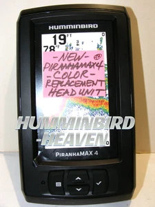 NEW HUMMINBIRD PIRANHAMAX 4 COLOR 'BARE' REPLACEMENT HEAD UNIT 165 175 195 197c - Picture 1 of 5