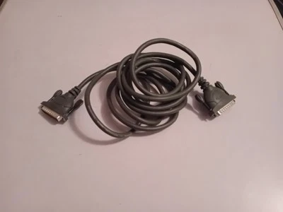 Belkin F3D111-10 Pro Series Switchbox Cable Data Serial 25 Pin Male to Male Silv - Image 1 of 4