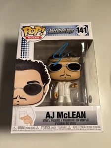 AJ McLean Backstreet Boys Signed Autographed Funko Pop #141 Vinyl Figure JSA/COA - Picture 1 of 3