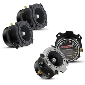 Par de altavoces tweeters de 5 núcleos de audio para automóvil 600 W pico 3,5 pulgadas súper tweeter bala - Imagen 1 de 24