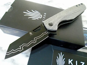 Kizer Sparrow Ball Bearing Pivot Pocket Knife 154CM Micarta KIV3628C1 Linerlock - Picture 1 of 11