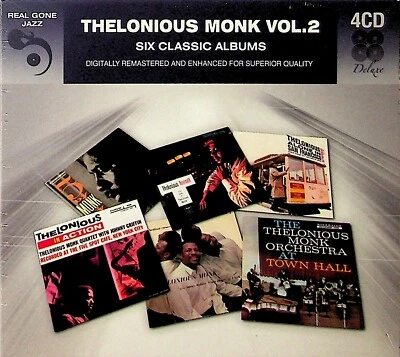 THELONIOUS MONK- 6 Classic Albums Vol.2 NEW 4-CD In Action/By 5/Himself/Corners - Image 1 of 2