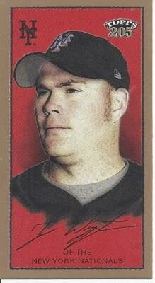 2003 Topps 205 Minis Sovereign Ty Wigginton 211 Mets - Image 1 of 2