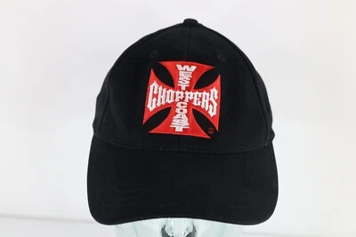 Gorra gorra vintage Y2K descolorida deletreada Jesse James West Coast Choppers ajuste elástico Foto 1 de 4