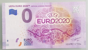 MDS 0 EURO SCHEIN NR. 012184 UEFA EURO 2020 - Picture 1 of 2