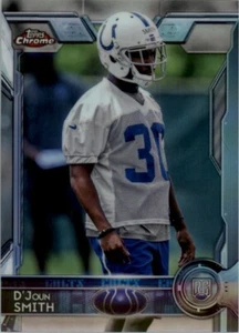 2015 Topps Chrome Refractor DJOUN D'JOUN SMITH RC #192 INDIANAPOLIS COLTS 🏈 - Picture 1 of 1