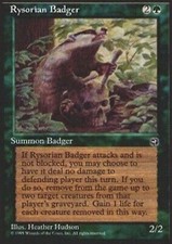 Rysorian Badger X4 (Homelands) MTG (NM) *CCGHouse* Magic