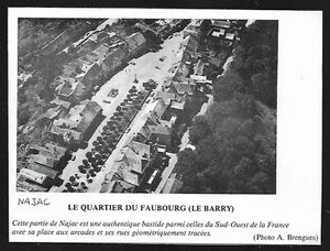 1982 -- NAJAC LE QUARTIER DU FAUBOURG LE BARRY 3R715 - Imagen 1 de 1