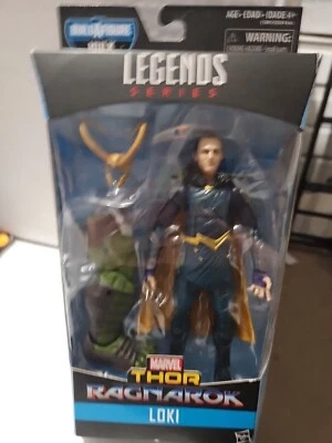 ✅ Boneco de ação Thor Ragnarok Marvel Legends Hulk Series Loki novo e lacrado novo na caixa - Imagem 1 de 4