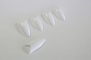500 Stück Almond Nails Weiß Tips Kunstnägel Künstliche Fingernägel French BN132