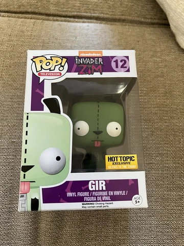 Funko POP! Television Animation Invader Zim GIR (Glow in the Dark) #12 Vinyl Fig Cover