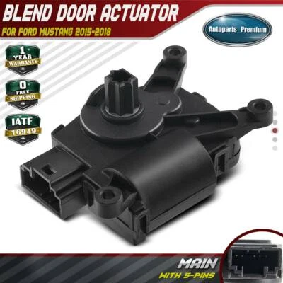 Actuador de puerta de mezcla de calentador de aire acondicionado para Ford Mustang 2015-2023 modo principal  Foto 1 de 4