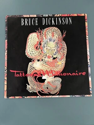 Iron Maiden/Bruce Dickinson –Tattooed Millionaire 12" Vinyl 1990 U.K Press NM - Image 1 of 4