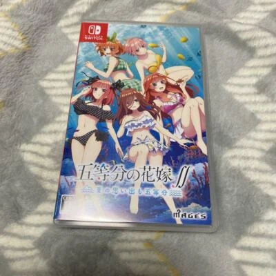 Nintendo Switch The Quintessential Quintuplets Gotoubun no Hanayome Japan Import - Image 1 of 3
