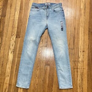 Tommy Hilfiger Men’s 32x32 Slim Tapered Stretch Distressed Denim Jeans - NWOT