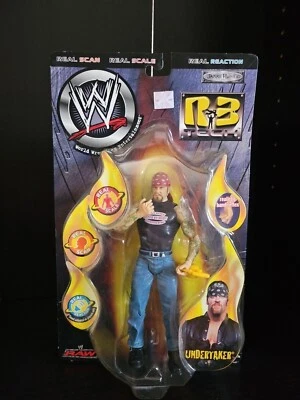 Undertaker R3 Tech 2002 Jaaks Wrestling WWE Figure MOC NIP Raw Real Scale WWF - Image 1 of 4