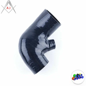 Black For BMW Mini Cooper S R60 2011-2015 Turbo Inlet Silicone Intake Boost Hose - Picture 1 of 5