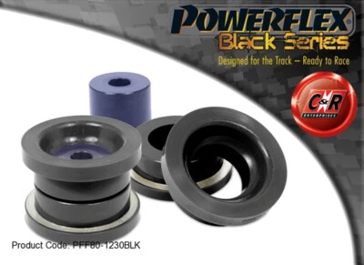 Powerflex Black Serie Fr Subchasis Cojinetes Para Saab 9-3 03-14 PFF80-1230BLK - Imagen 1 de 4