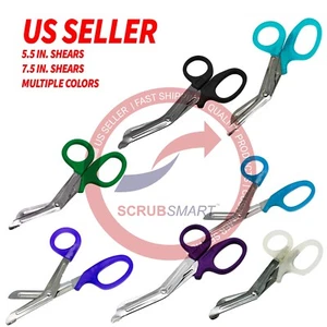 Medical Bandage Trauma Shears Stainless Steel Nurse EMT Utility Scissors 5.5/7.5 - Picture 1 of 11