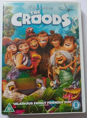 The Croods DVD (2013) Quality Guaranteed Reuse Reduce Recycle Movie Film - Image 1 of 4