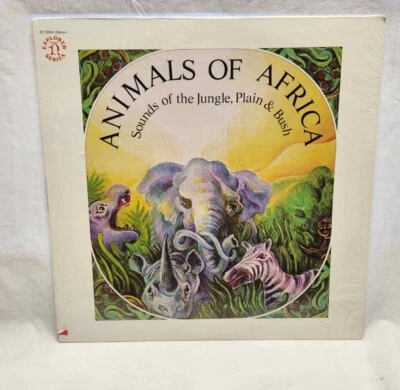 Animals of Africa Sounds Record Vinyl LP New Sealed  Foto 1 de 2