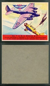1941 Goudey Sky Birds #7 U.S.A. Boeing B-17 NM+ **AA-3546**