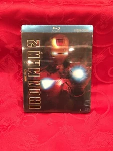 Iron Man 2 (Blu-ray, 2010) Steelbook, Lenticular, Target Exclusive - Picture 1 of 3