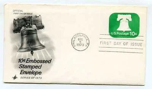 U567 10c Liberty Bell, ArtCraft, FDC - Picture 1 of 1
