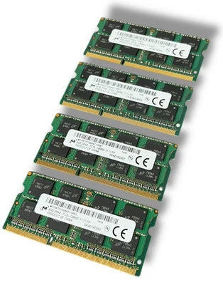 32GB (4x8GB) PC3L-12800s DDR3-1600MHz 2Rx8 Non-ECC Micron MT16KTF1G64HZ-1G6E1 - Image 1 of 3