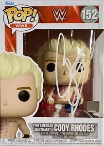 WWE CODY RHODES AUTOGRAFIADO FIRMADO FUNKO POP #152 - Imagen 1 de 1