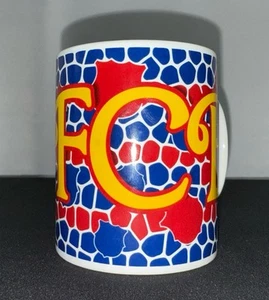FC Barcelona Official Football Club 11oz White Ceramic Coffee Mug Cup - Picture 1 of 9