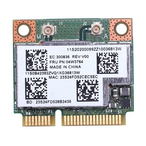 1 * WLAN-Karte BCM943228HMB 04W3764 BT 4.0 MINI PCI-E-Karte Hohe Qualität - Bild 1 von 7